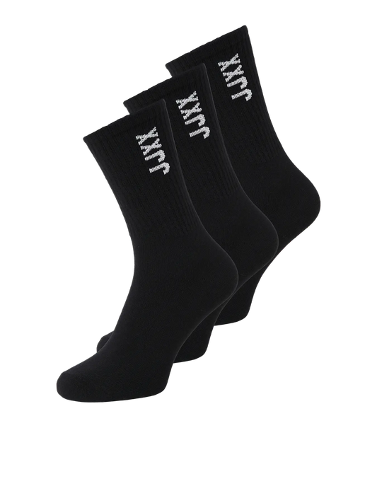 JXMORENO SOCKS ACC 3-PACK NOOS ACC, eri värejä!