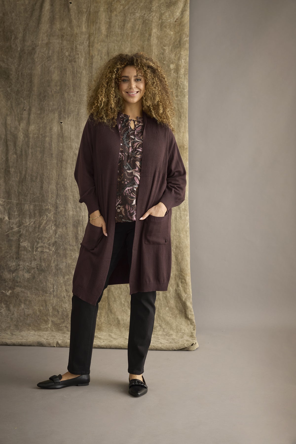 Zhenzi Olar 920 Blouse, ruskea