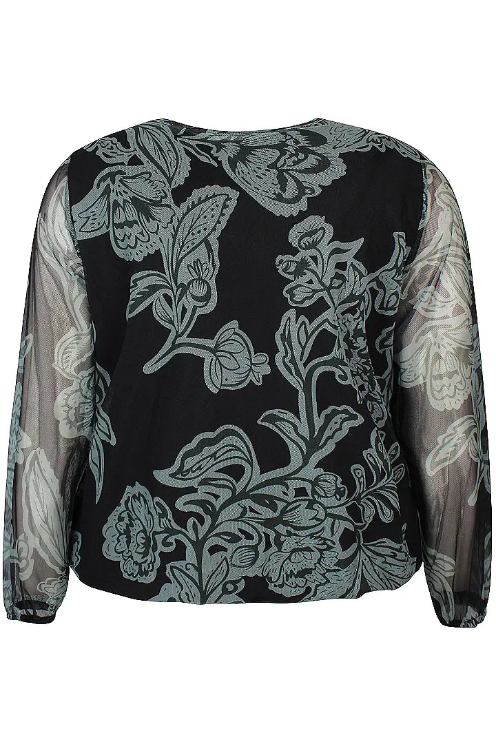 Zh-Adley 1173 Blouse, Clary Sage