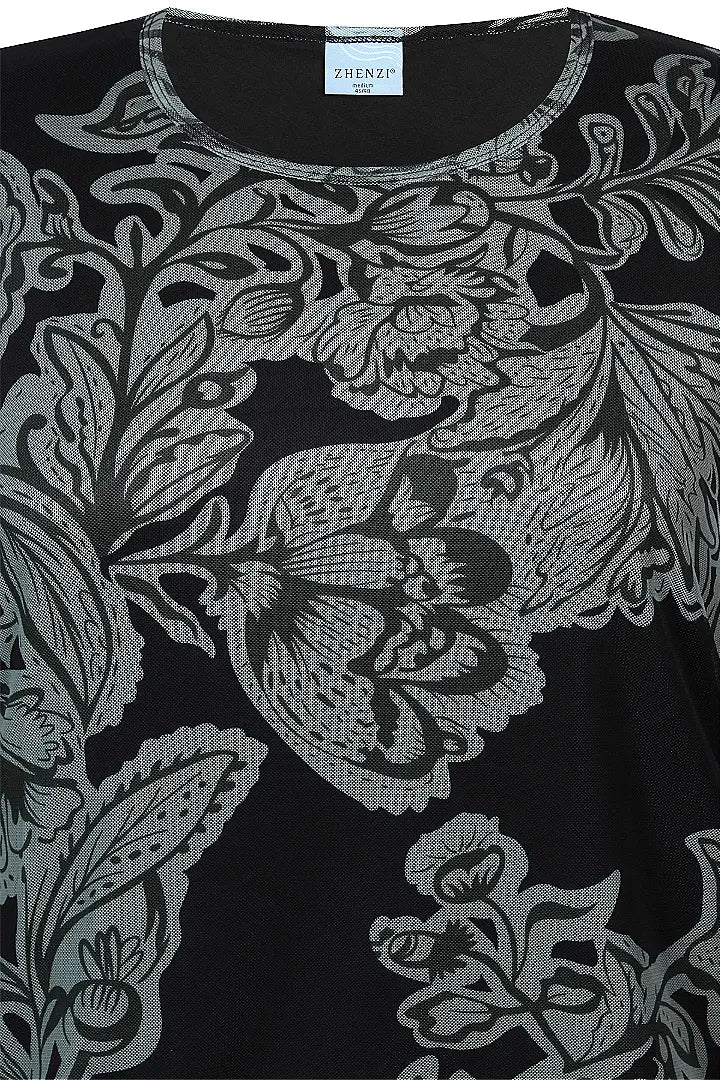 Zh-Adley 1173 Blouse, Clary Sage