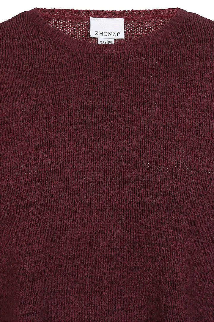 Zh-Kacey 1423 pullover, Maroon