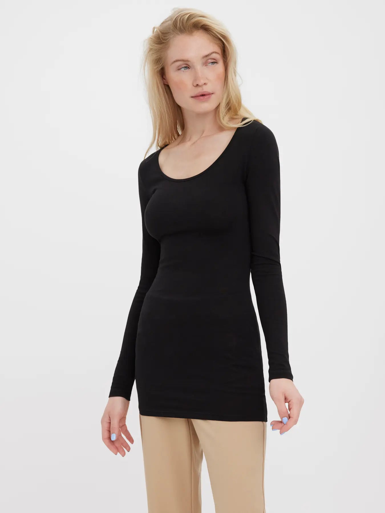 VMMAXI MY LS SOFT LONG U-NECK NOOS