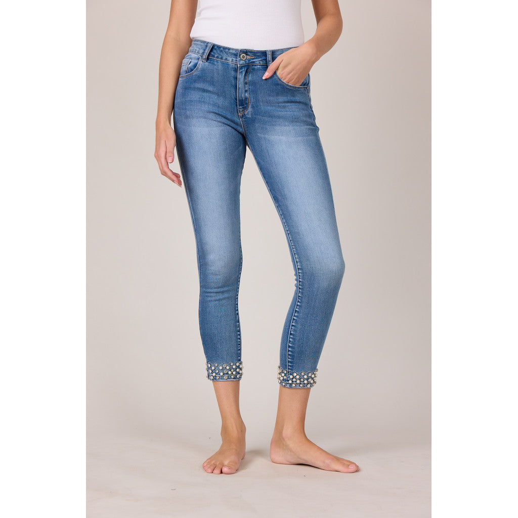 MAPP Kylie star dust denim jeans