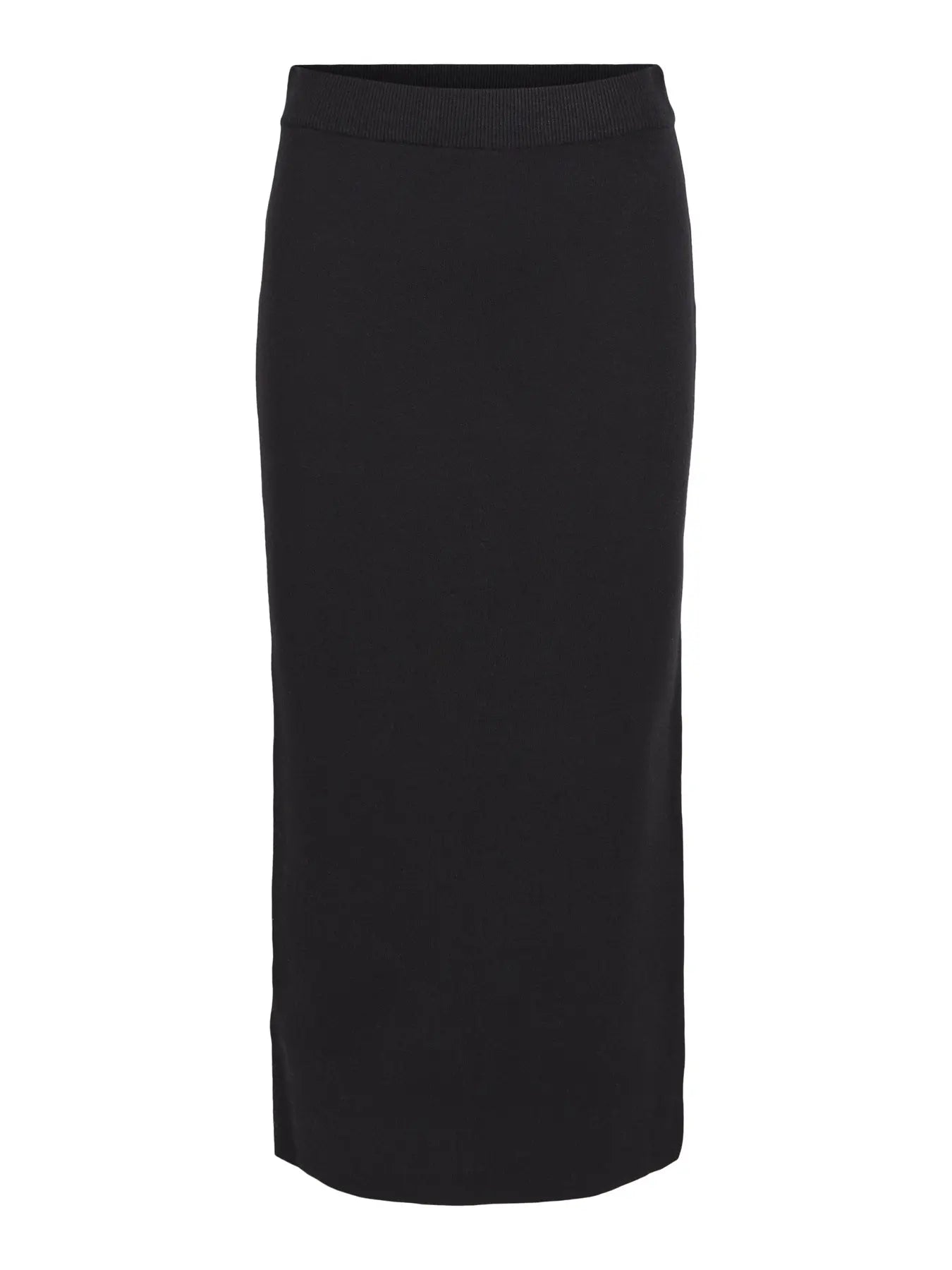OBJREYNARD HW KNIT SKIRT NOOS, Black
