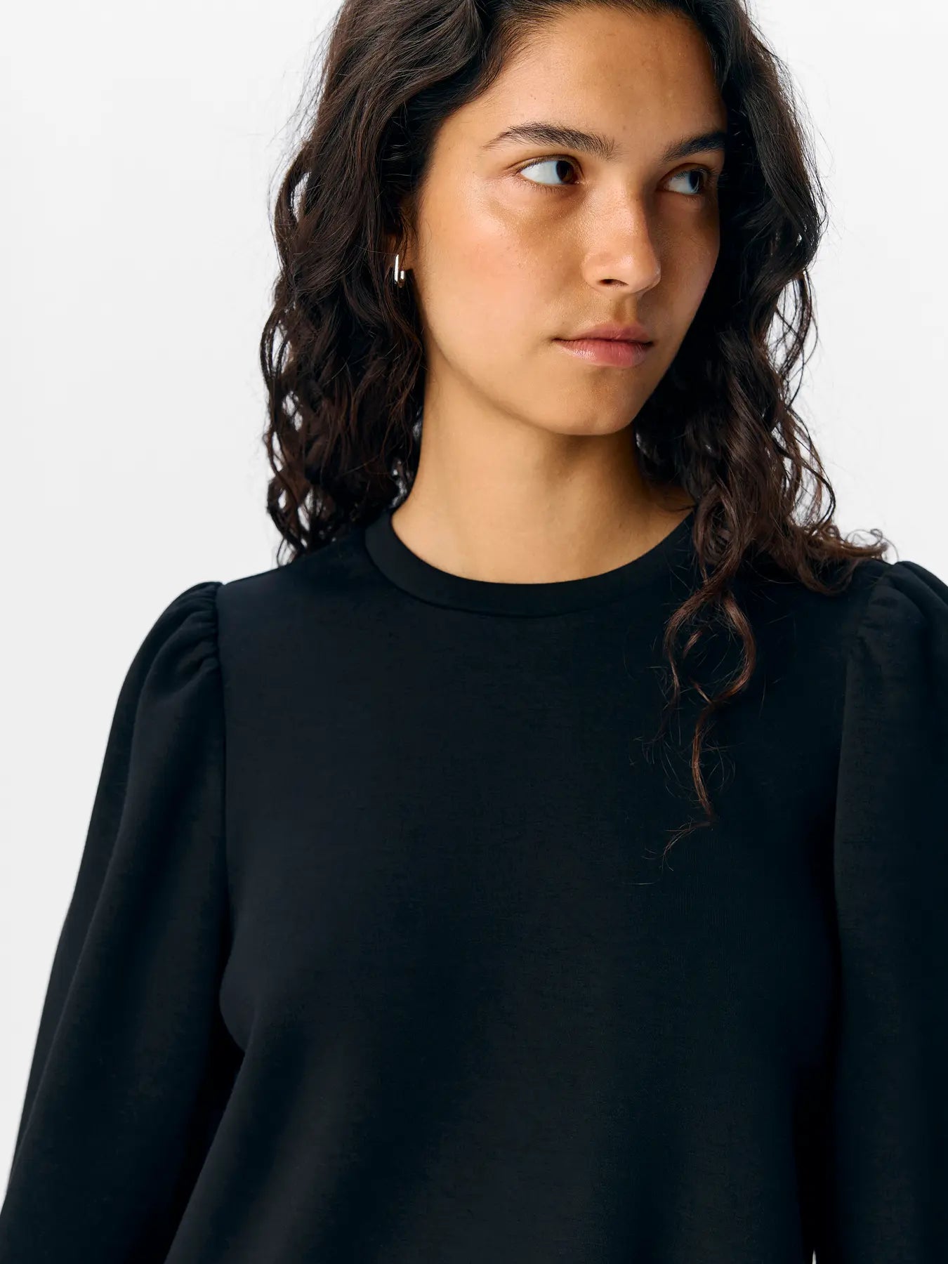 OBJANDREA RE L/S O-NECK SHIRT