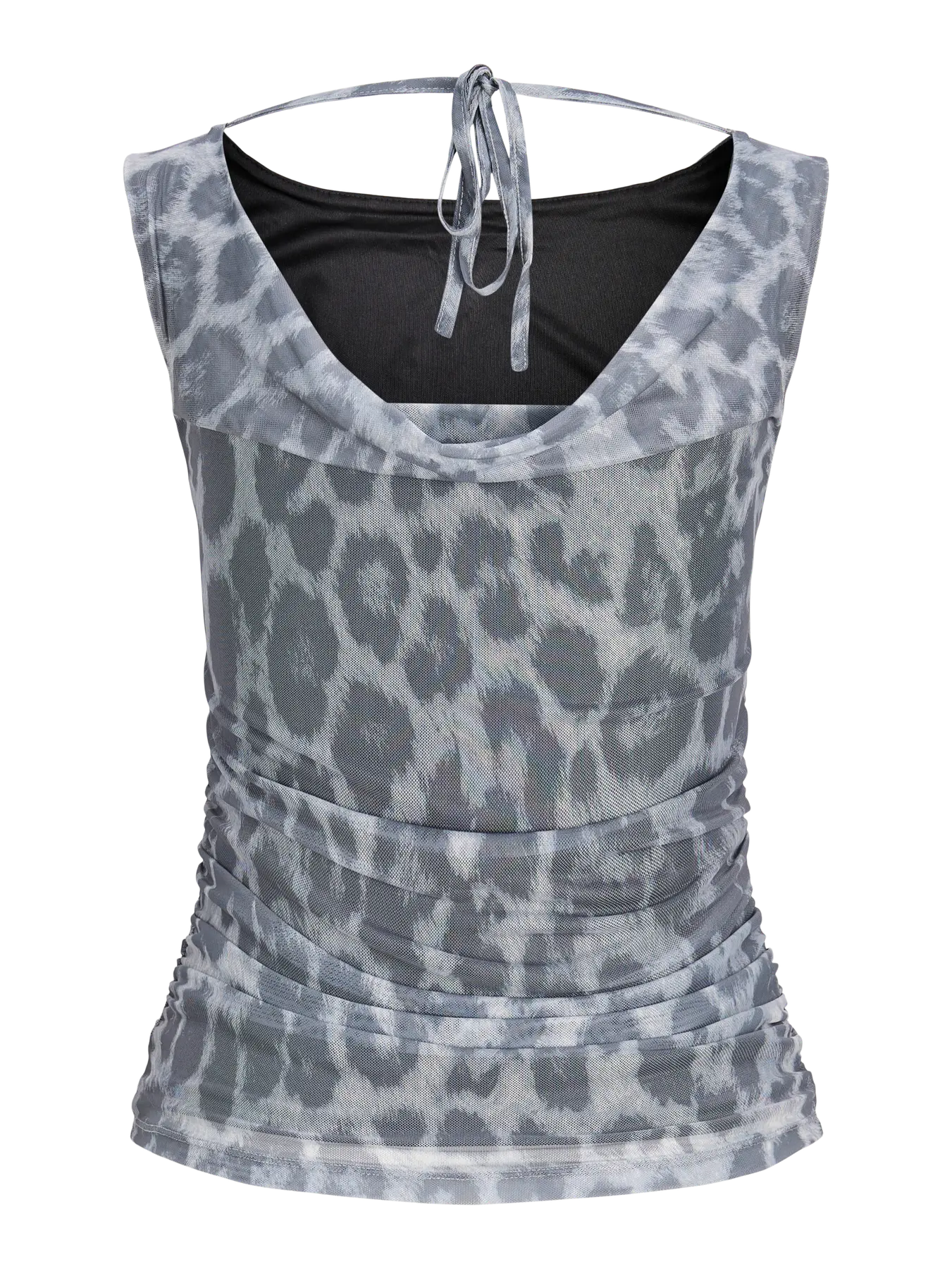 JXMINNA MESH OPEN BACK SL TOP
