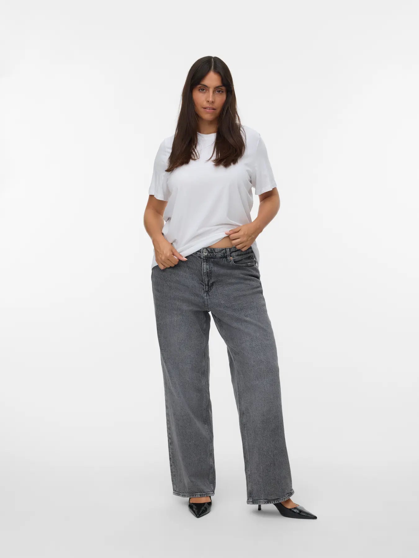 VMCTESSA HR WIDE JEANS