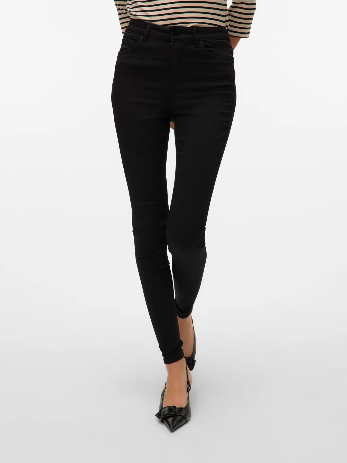VM Sophia hr skinny jeans, black