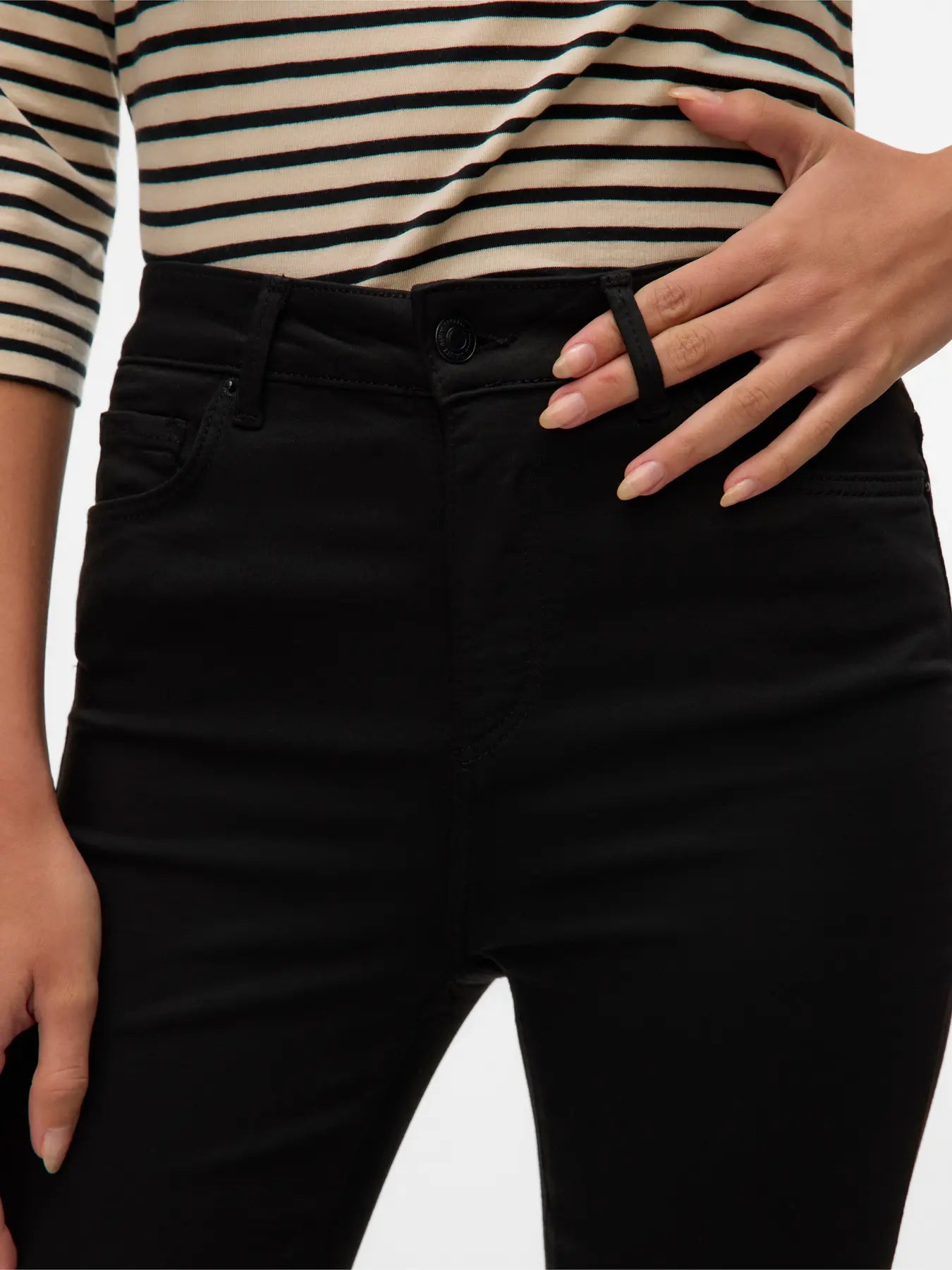 VM Sophia hr skinny jeans, black