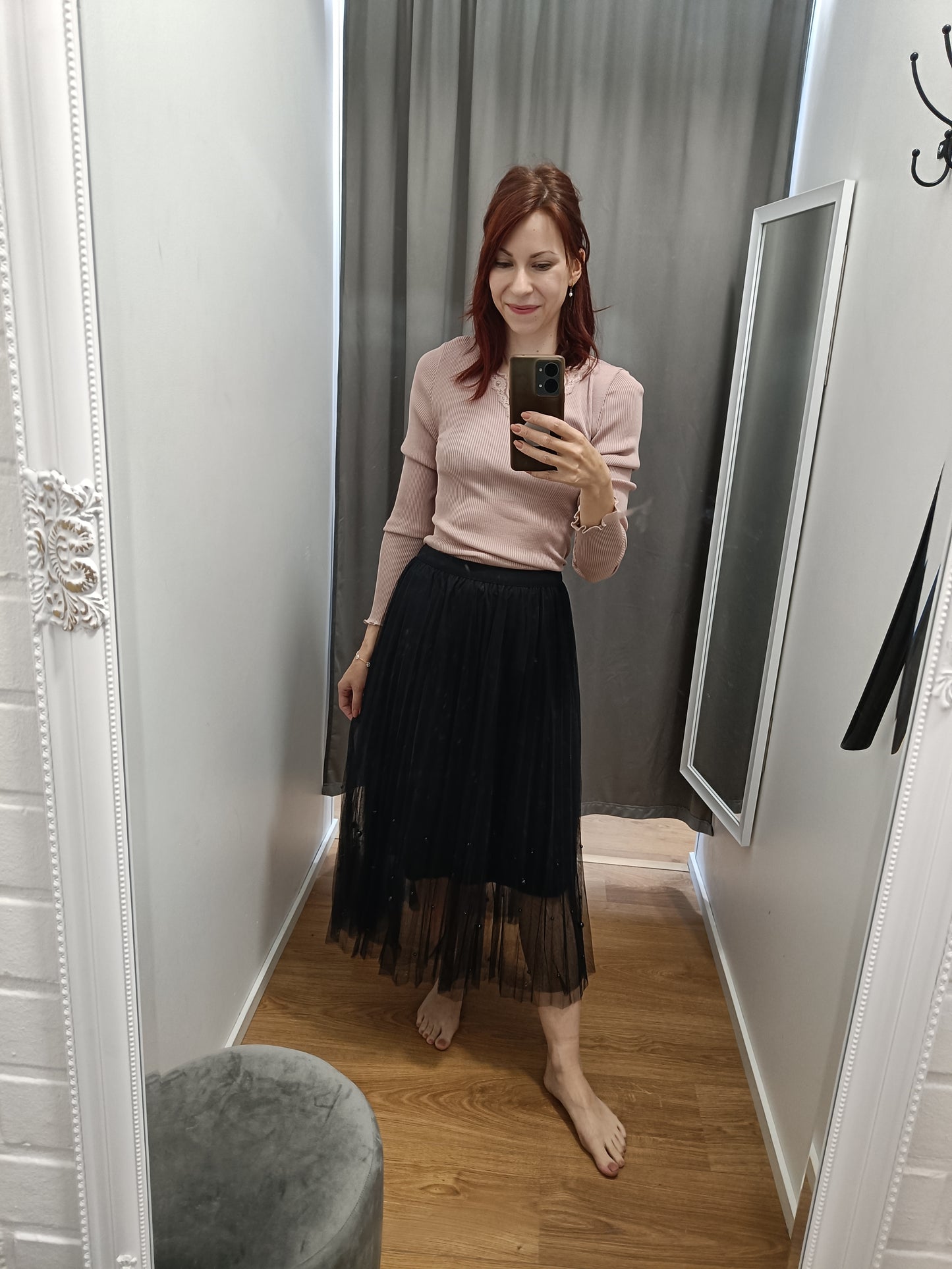 MAPP Pearl tyl skirt