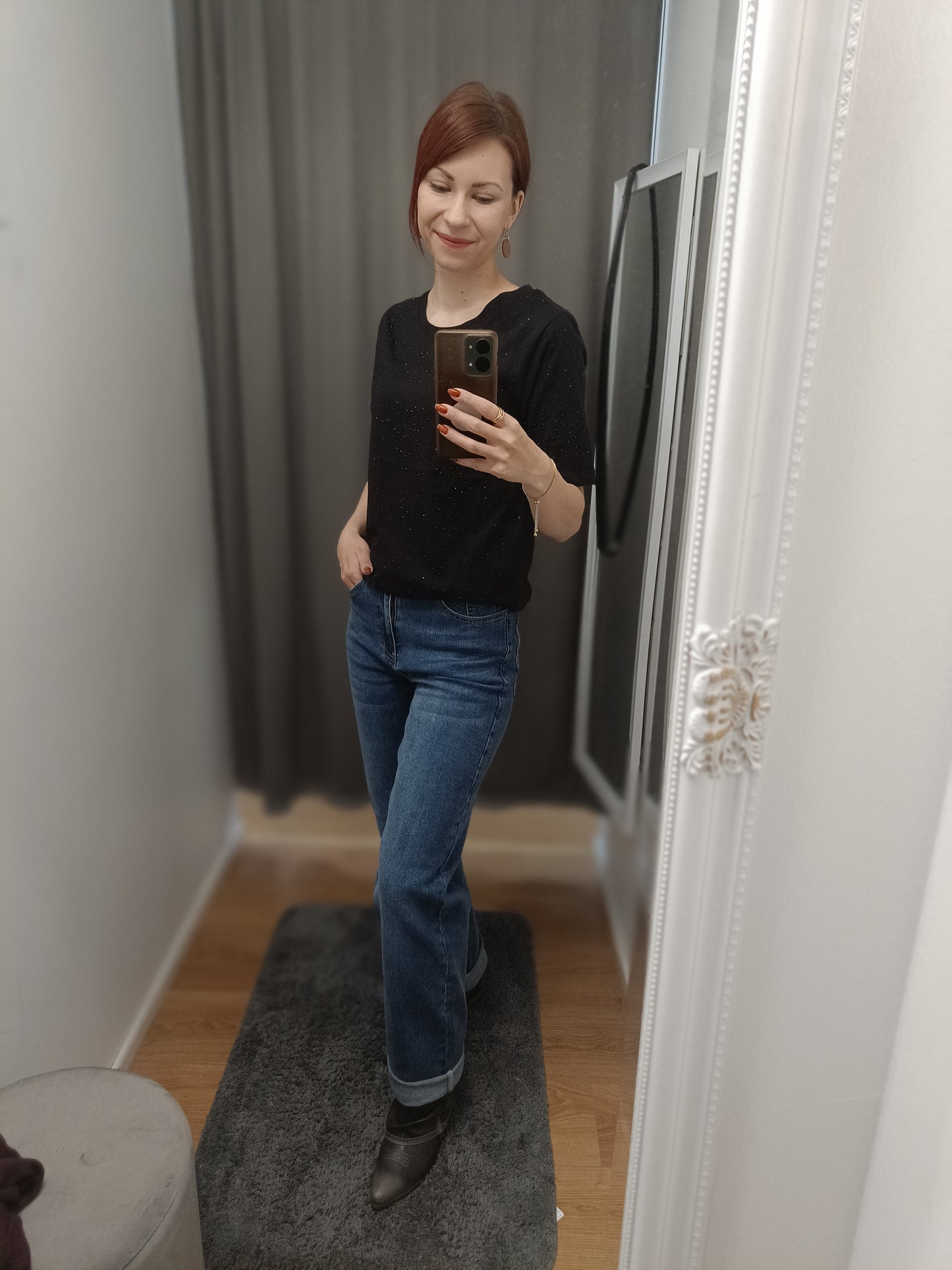 Mingel MORE Emma-farkut denim washed
