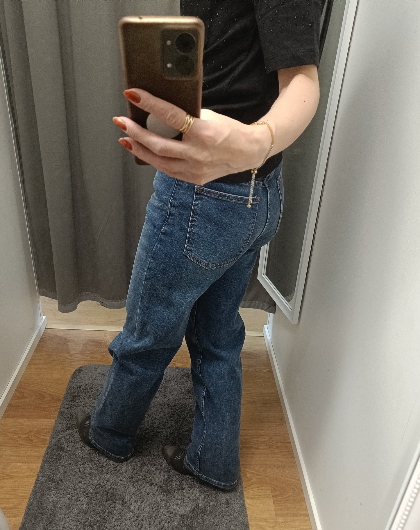 Mingel MORE Emma-farkut denim washed