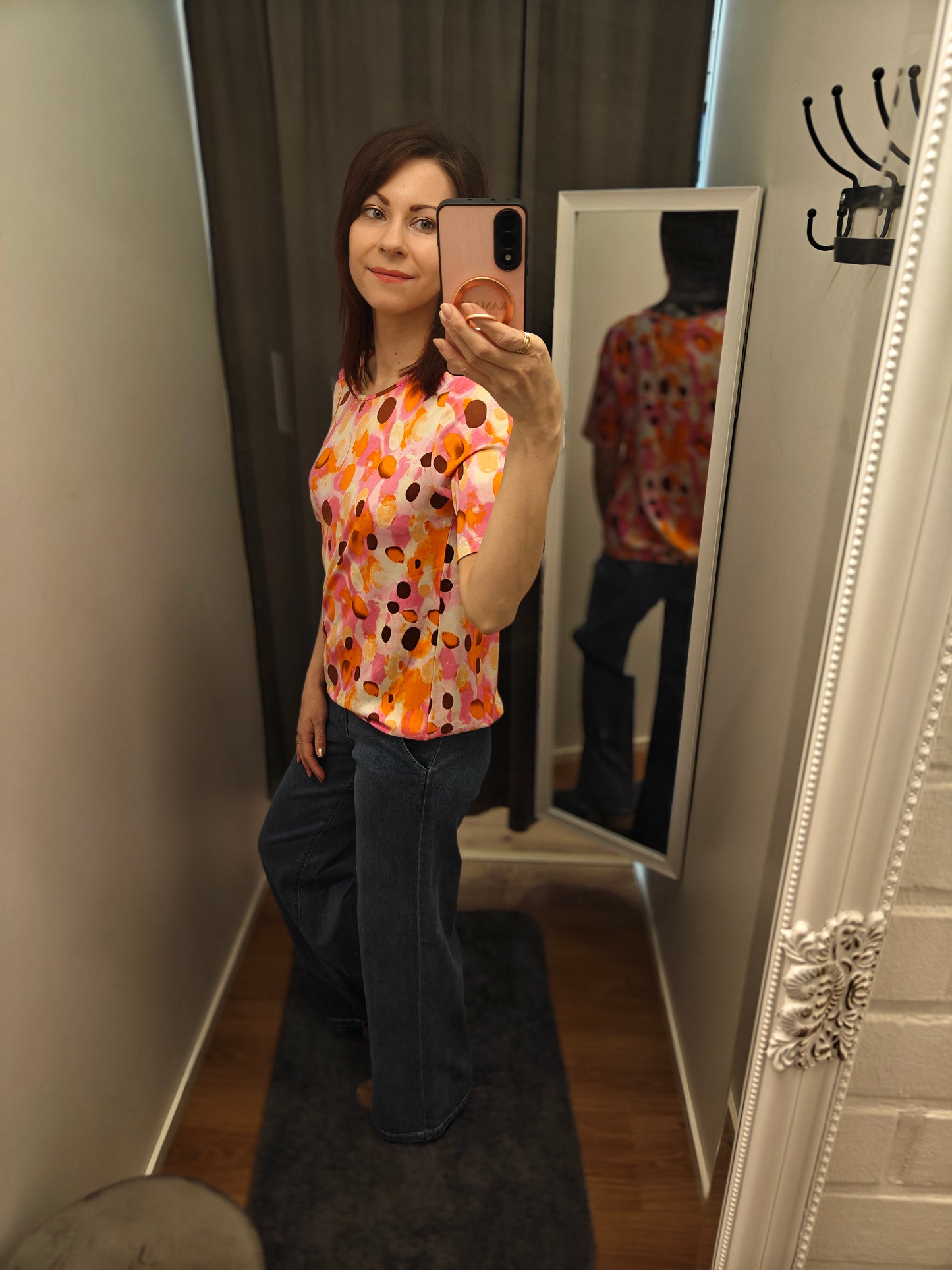 Micha T-paita kuminauhalla