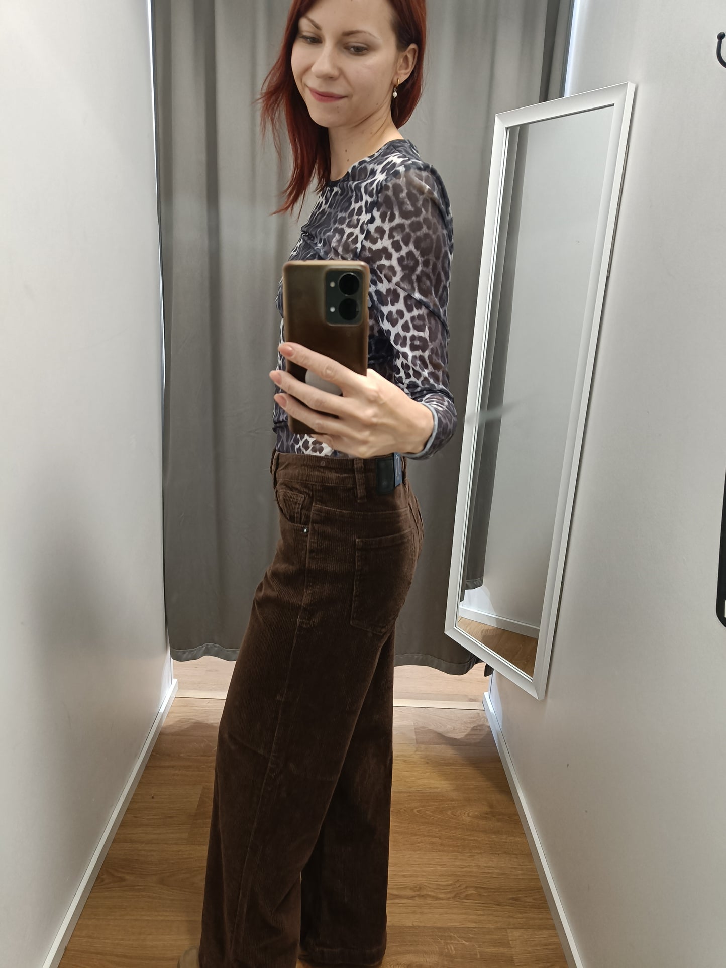 MAPP Vega jeans flare 11w cord, chocolate
