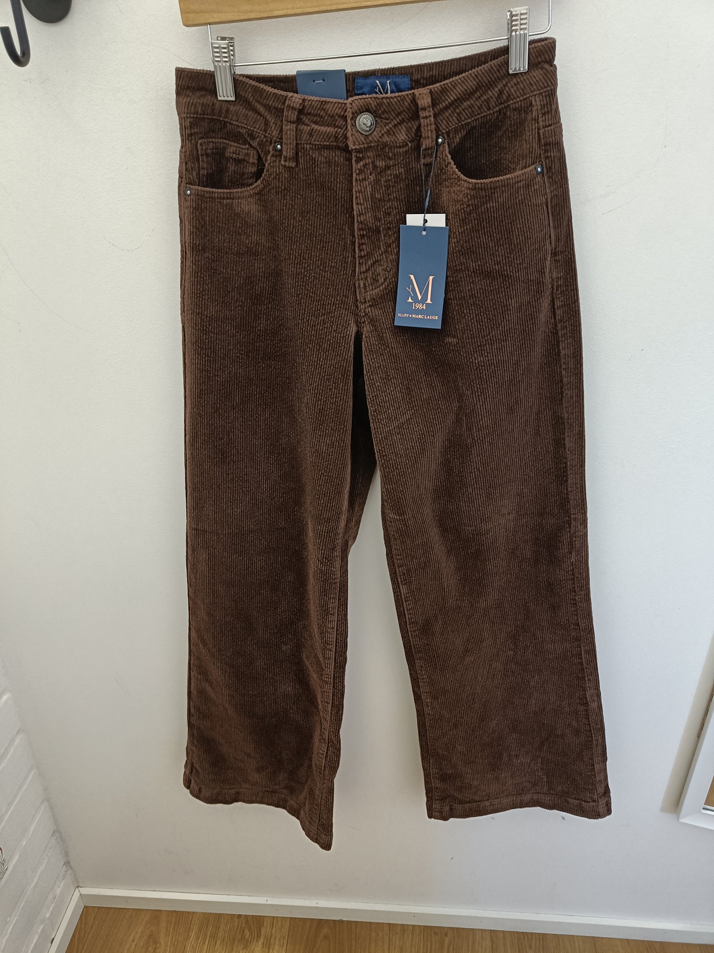 MAPP Vega jeans flare 11w cord, chocolate