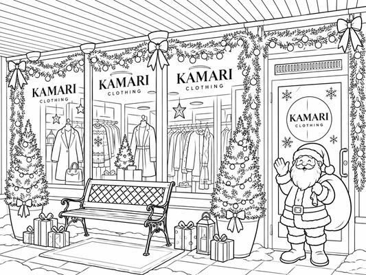 Ilmainen tulostettava jouluinen värityskuva lapsille 🎅