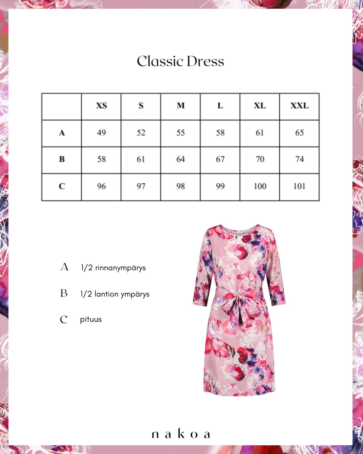 Nakoa Classic dress, Coral Reef