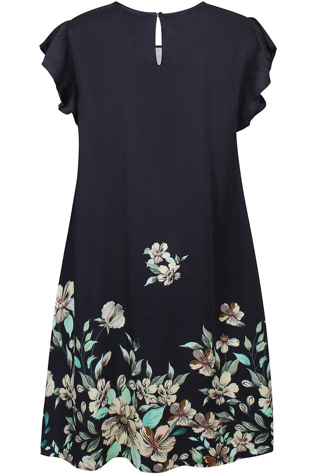 Ze-Flo dress, Navy
