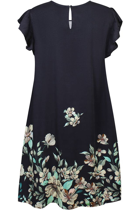 Ze-Flo dress, Navy
