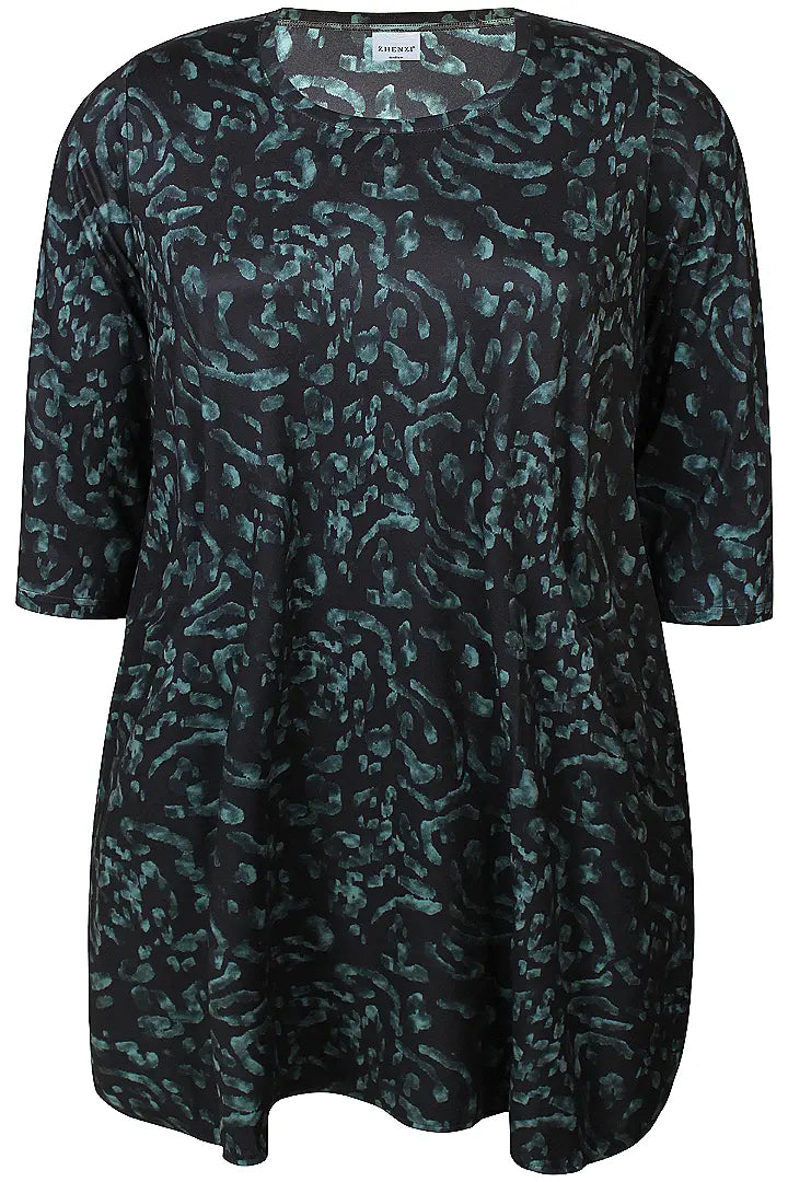 Zh-Alice 1188 Tunic 3/4, Deep Forrest