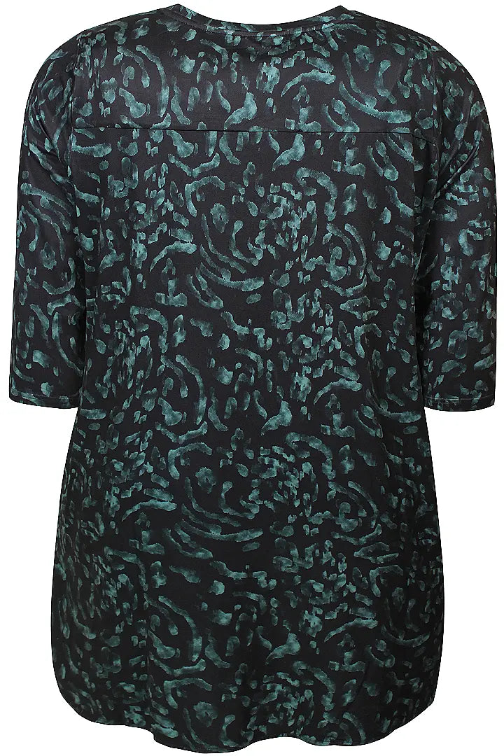 Zh-Alice 1188 Tunic 3/4, Deep Forrest