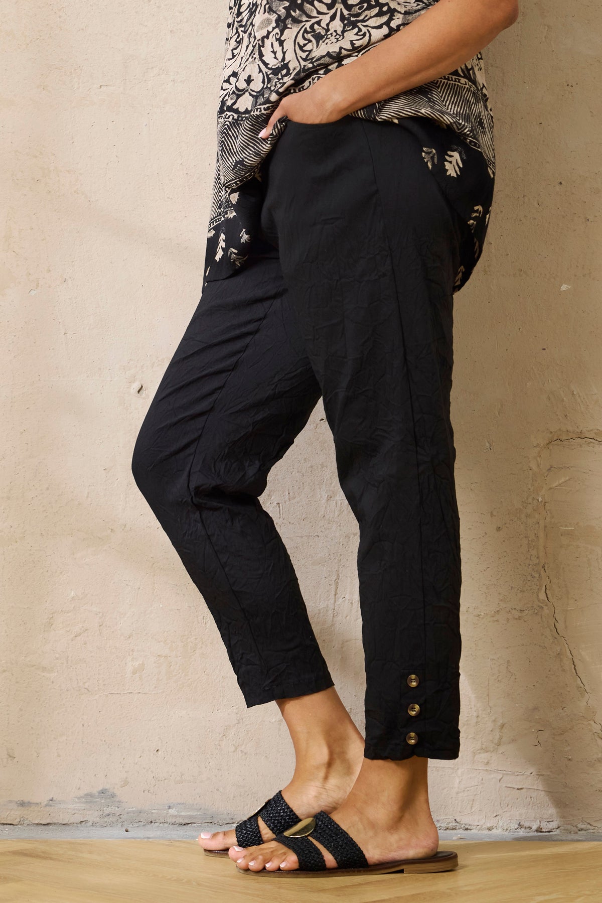 Zh-Chaya 1264 Pants, Black