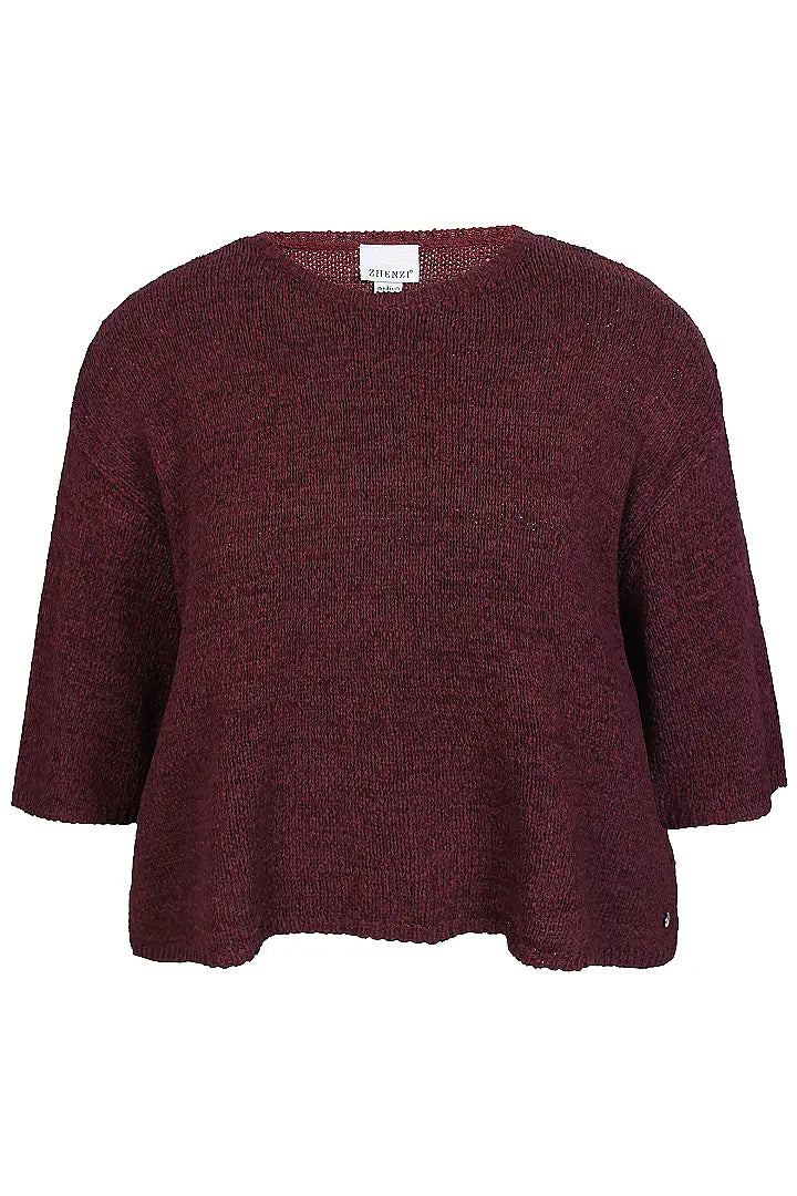 Zh-Kacey 1423 pullover, Maroon