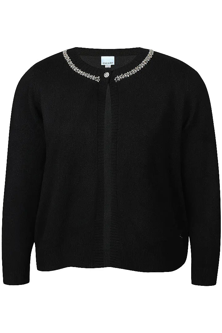 Zh-Elga 1577 cardigan, Musta