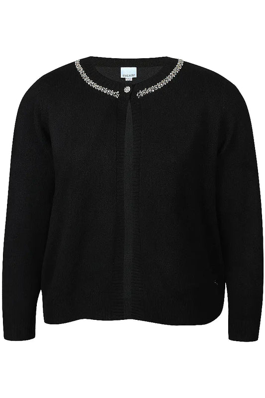 Zh-Elga 1577 cardigan, Musta