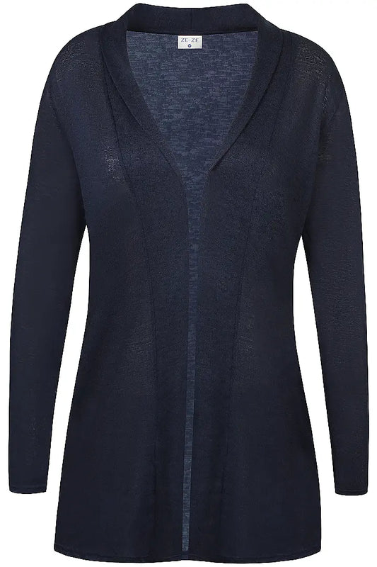 Ze-Stella ls cardigan, Navy