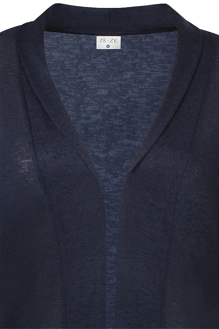 Ze-Stella ls cardigan, Navy