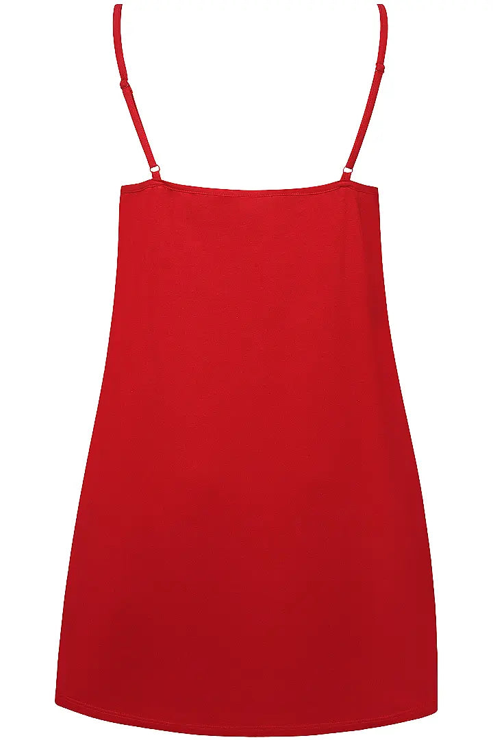 Any-Under 454 slip dress, Chinese Red