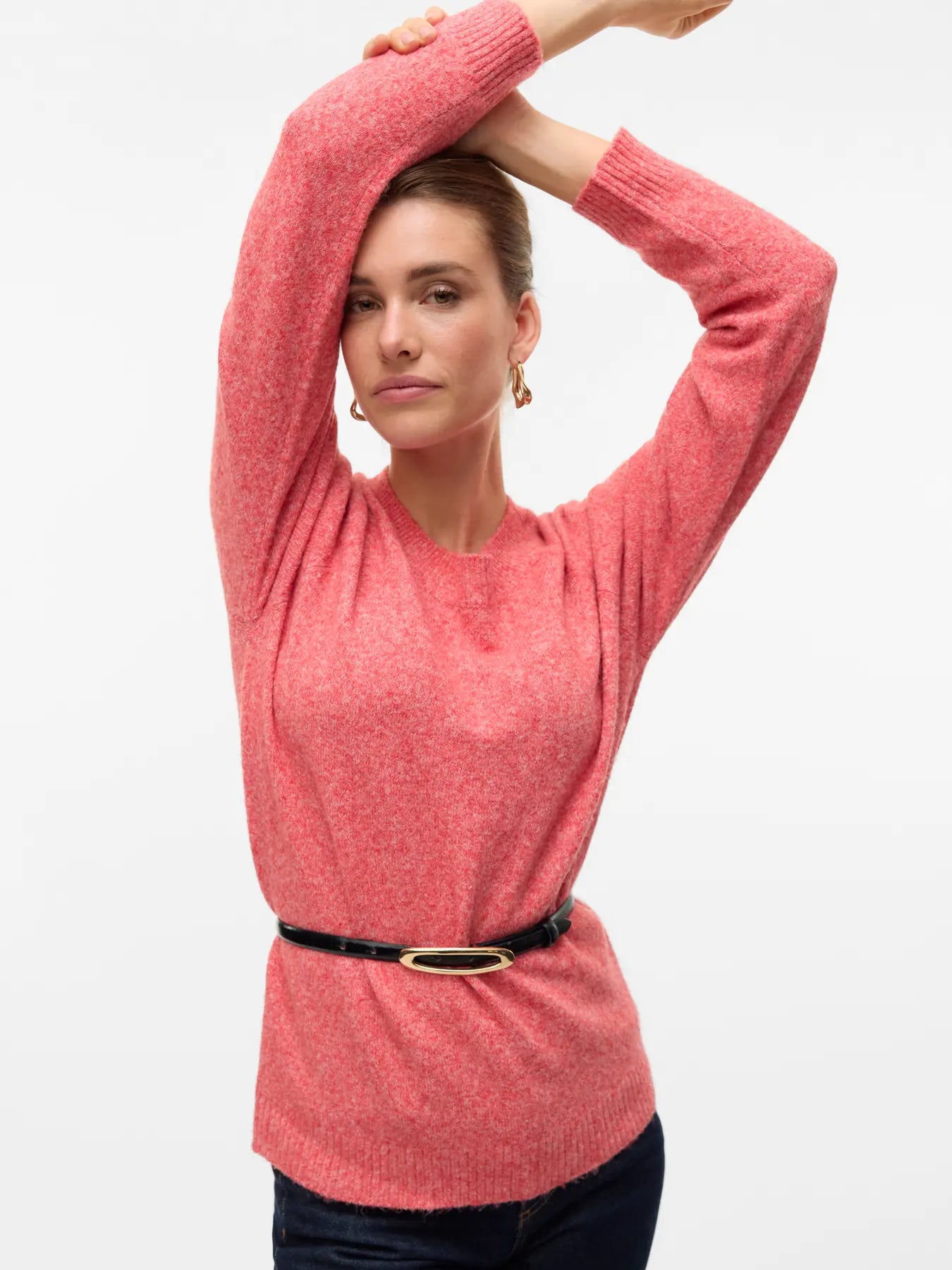 VMDOFFY LS O-NECK BLOUSE, useita värejä!