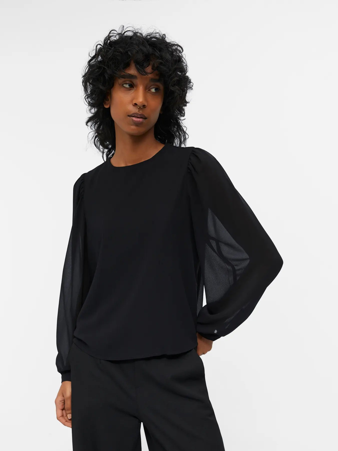 OBJMILA L/S TOP NOOS