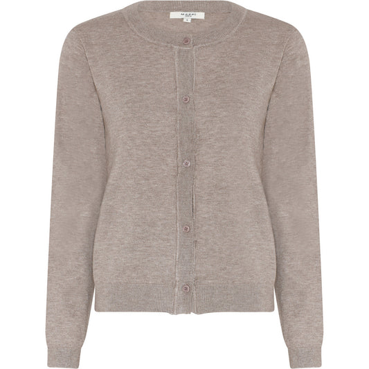 MAPP Roma cardigan, light sand melange
