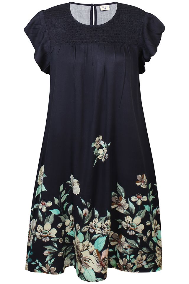 Ze-Flo dress, Navy