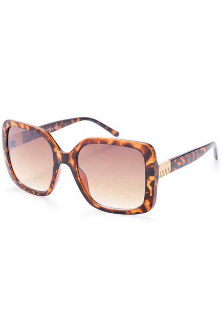 FRLEONE Sunglass, Chocolate Plum Melagne - Brown