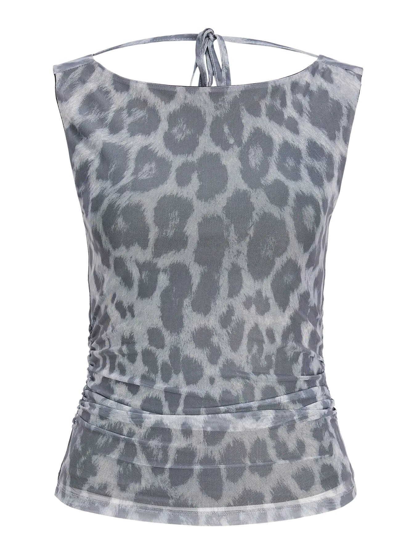 JXMINNA MESH OPEN BACK SL TOP