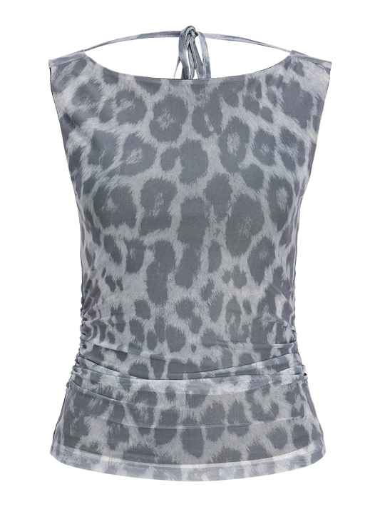 JXMINNA MESH OPEN BACK SL TOP