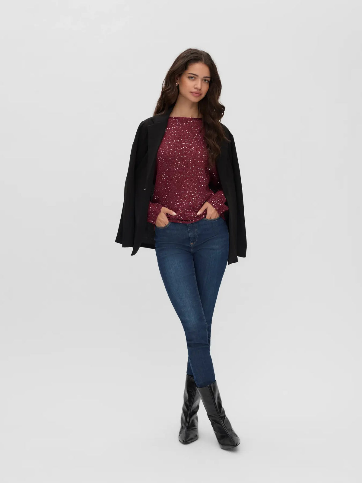 VMNEWLEILANI LS BOATNECK BATWING PULL., 3 väriä