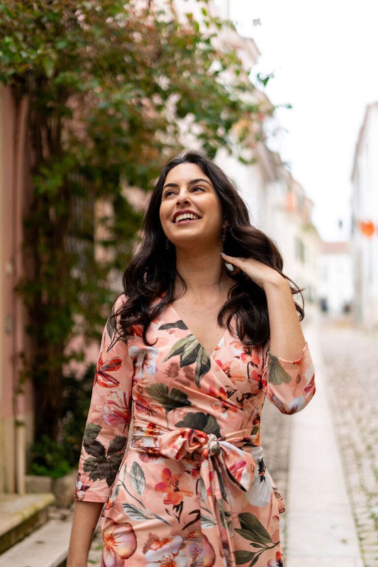 Nakoa Wrap dress, Siesta