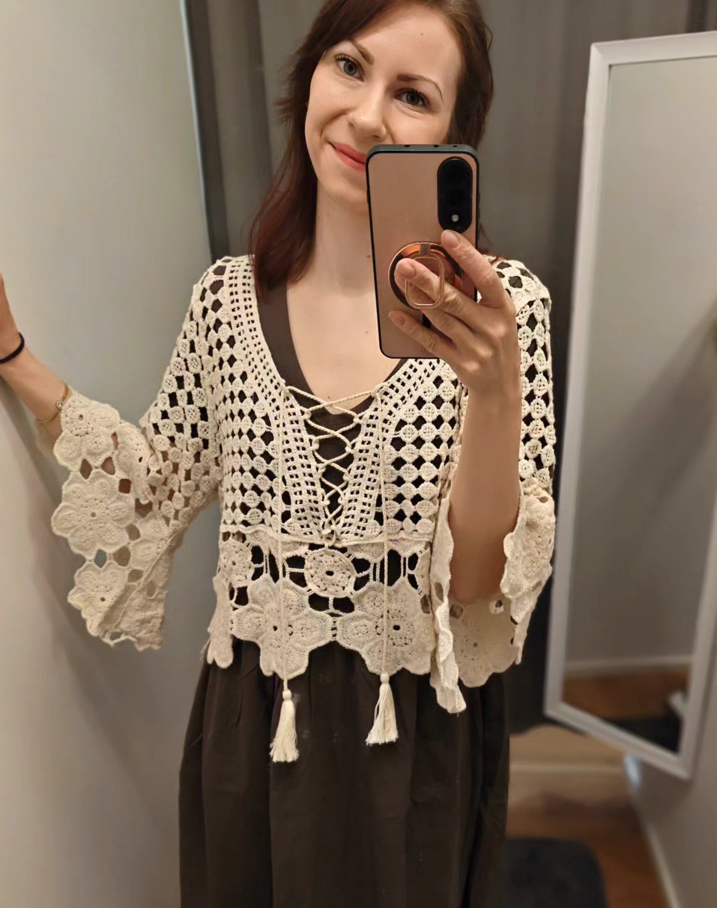 MAPP Crochet v blouse