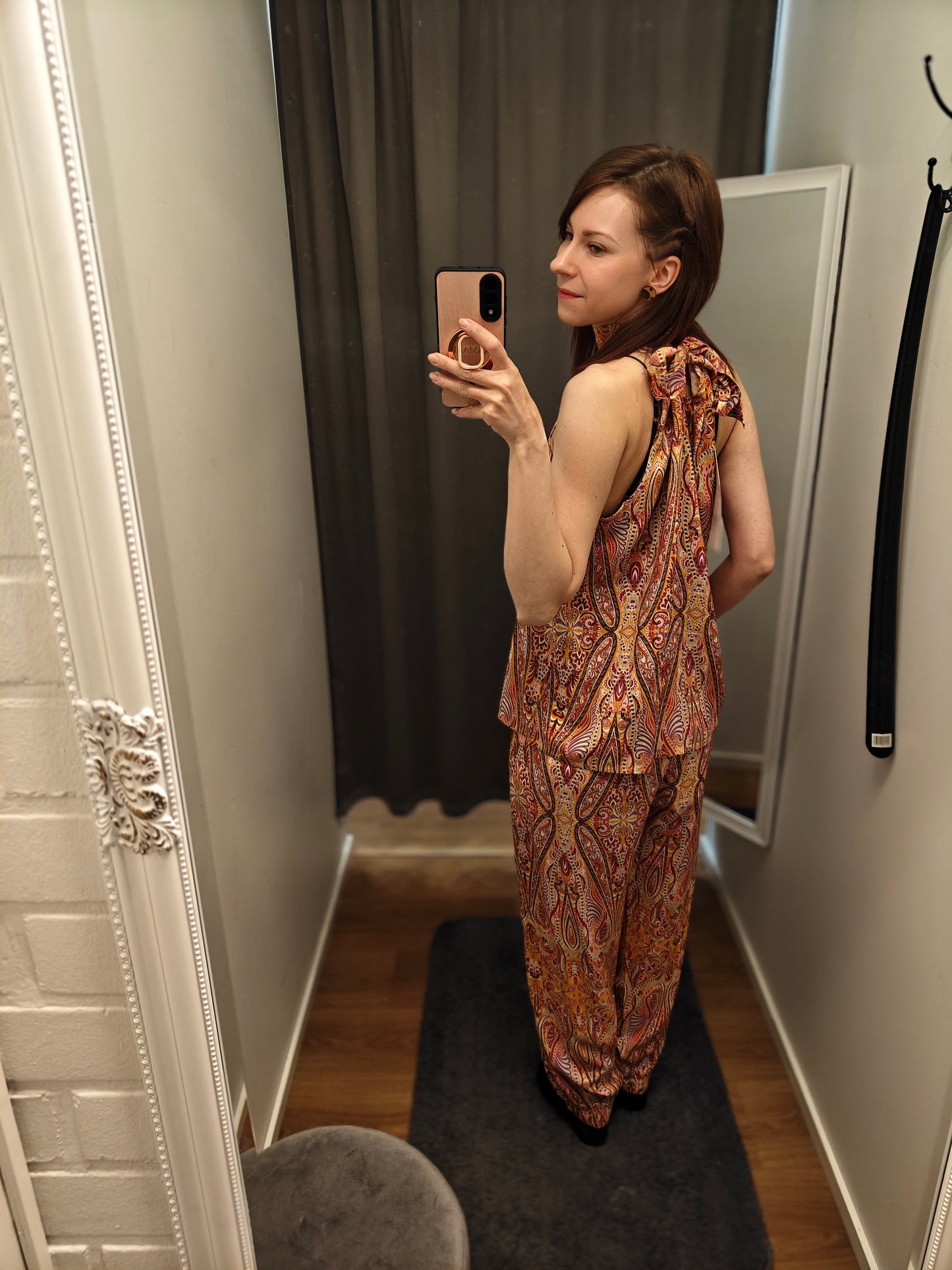 MAPP Tie paisley top