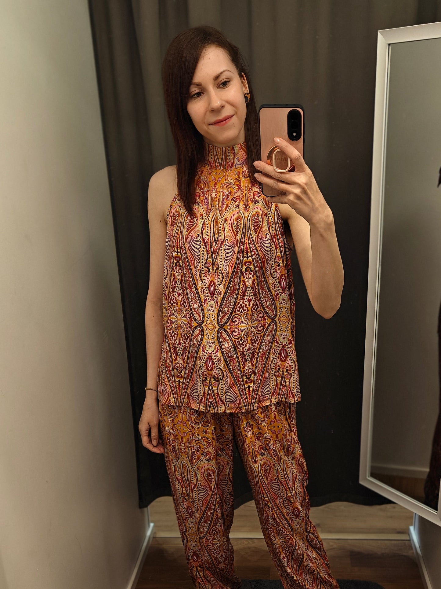 MAPP Tie paisley top
