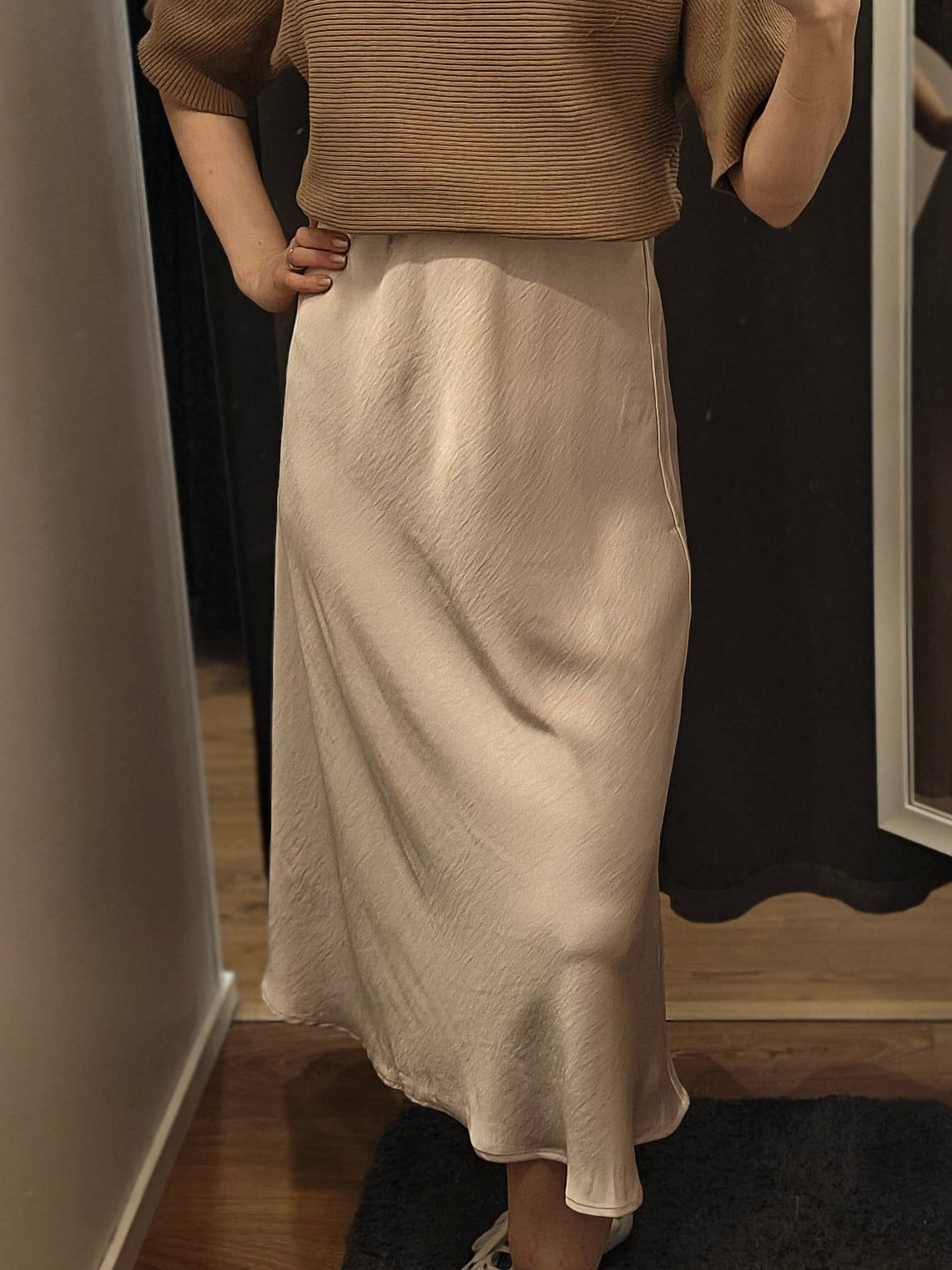 Mingel MORE satiinihame, beige