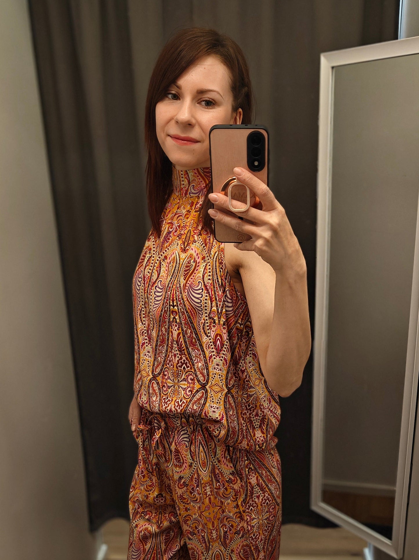MAPP Tie paisley top