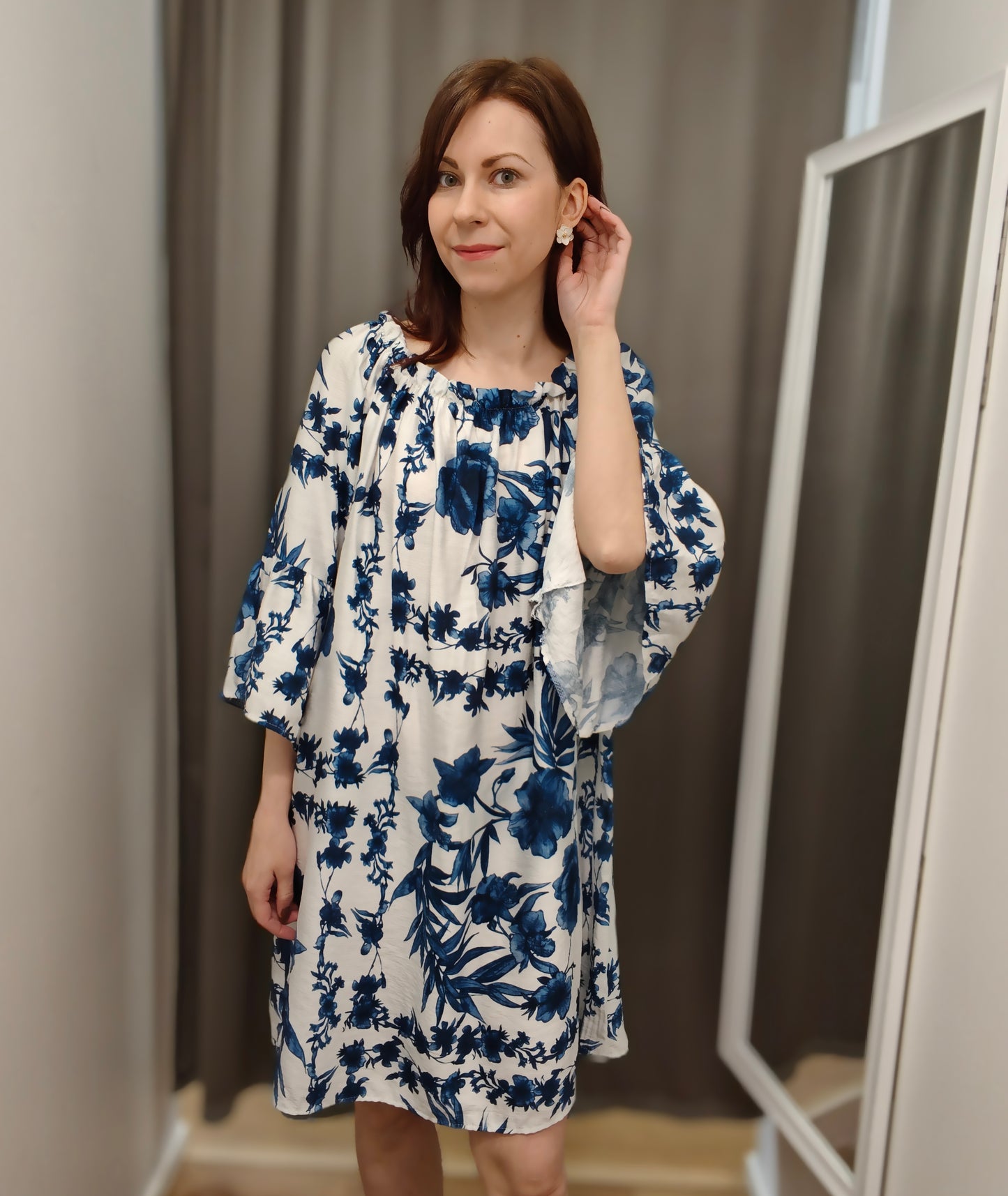 MAPP Lina Rose Dress, Navy