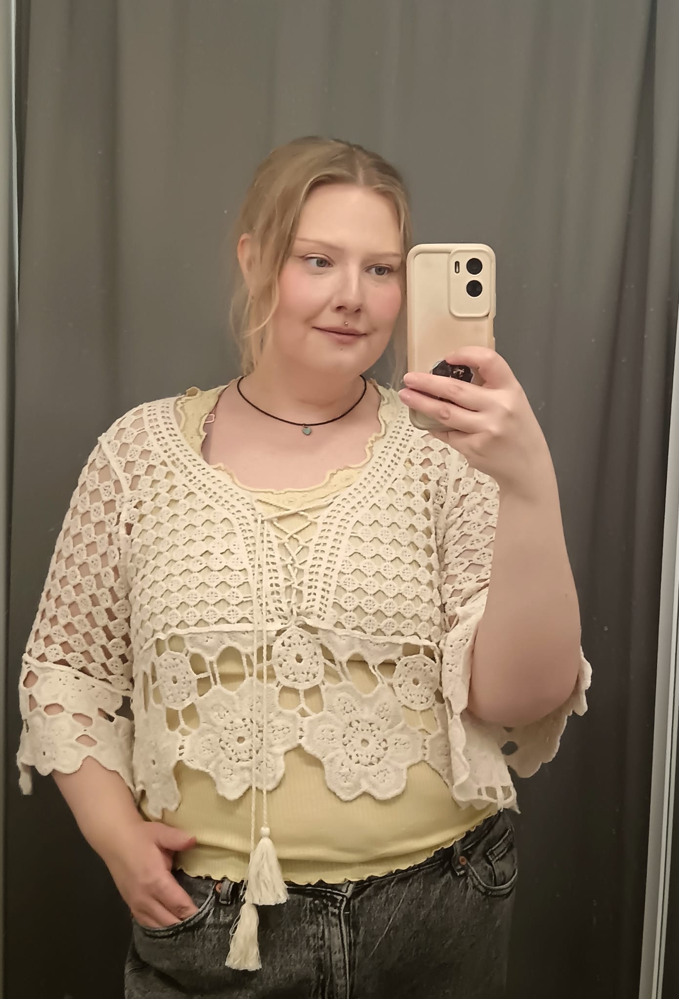 MAPP Crochet v blouse
